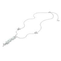 Collana Comete Donna Farfalle Di Enzo Miccio in Argento Zirconia GLA142 - GLA142
